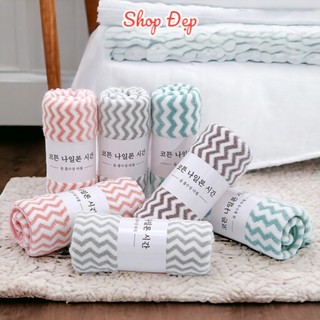 Khăn Mặt Phong Cách Hàn Quốc Cao Cấp Siêu Mềm Mại, Thấm Hút 30x50cm