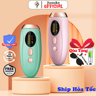 Máy triệt lông JUSUKE xung sử dụng công nghệ cao IPL  kết hợp trẻ hóa làn da bảo hành 1 năm