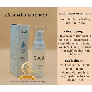 Dung Dịch kích màu mực pcd chính hãng