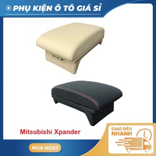  Hộp Tỳ Tay Xpander Tích Hợp Cổng USB Mầu Kem Và Đen Cao Cấp - Phụ Kiện Ô Tô Giá Sỉ 