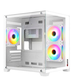 Vỏ Case Máy Tính MAGIC AQUA-M ULTRA Black / White (M-ATX, No Fan)