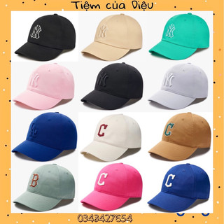 Mũ nón lưỡi trai mlb chính hãng basic logo to unstructured ball cap