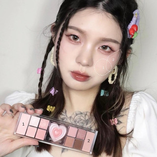 Phấn mắt Peripera All Take Mood Like Palette trái tim