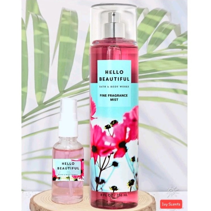 XỊT THƠM HELLO BEAUTIFUL BATH AND BODYWORKS