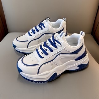 Giày Sneaker nữ độn đế da cao cấp Annie