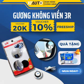 Gương Cầu Lồi Ô Tô – Gương Cầu Lồi - Xóa Điểm Mù Xoay 360 Độ Không Viền Hàng Cao Cấp