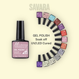 Sơn móng tay Misscheering Sơn gel set sơn gel 66 màu 7,5ml bắt buộc sử dụng đèn hơ gel UV Led để làm khô.