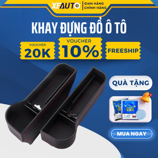 Khay Đựng Đồ Ô Tô – Khay Để Đồ Khe Ghế Ô Tô – Đựng Đồ Đa Năng Hai Bên Ghế Lái Và Ghế Phụ
