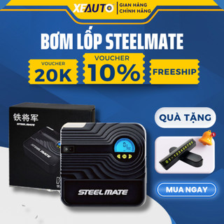 Bơm Lốp Ô Tô – Bơm Ô Tô – Chính Hãng Steelmate P03 Bơm Cơ, P05 Điện Tử Tự Ngắt Thông Minh