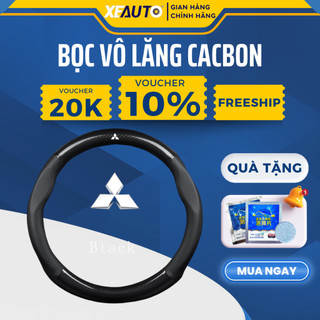 Bọc Vô Lăng Cao Cấp – Bọc Volang Ô Tô Vân Cacbon Thiết Kế Nhỏ Gọn Chống Trơn, Chống Trượt