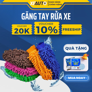 Găng Tay Rửa Xe Ô Tô – Bao Tay Rửa Xe – Rửa Nhà Cửa Siêu Sạch, Siêu Thấm Hút, Siêu Mềm Chống Xước Tay