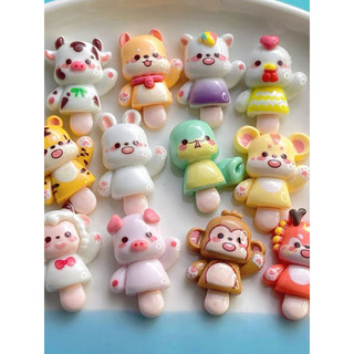 Charm 3D nổi mẫu 12 con giáp