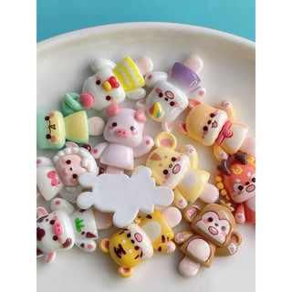 Charm 3D nổi mẫu 12 con giáp