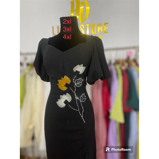 đầm big size kết hoa 320k