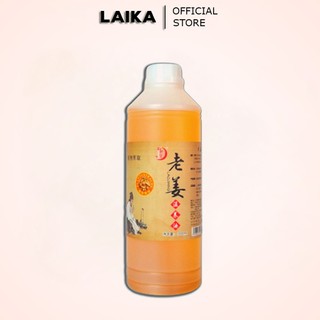 Tinh dầu gừng già massage 1000ml dưỡng sinh