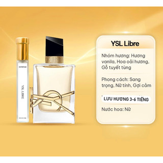 Mẫu thử 10ml nước hoa ysl libre chính hãng