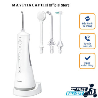 Máy tăm nước panasonic ew-dj54 / ew1513, làm sạch bằng sóng ion âm, an toàn cho răng niềng và răng nhạy cảm, bh 12 tháng