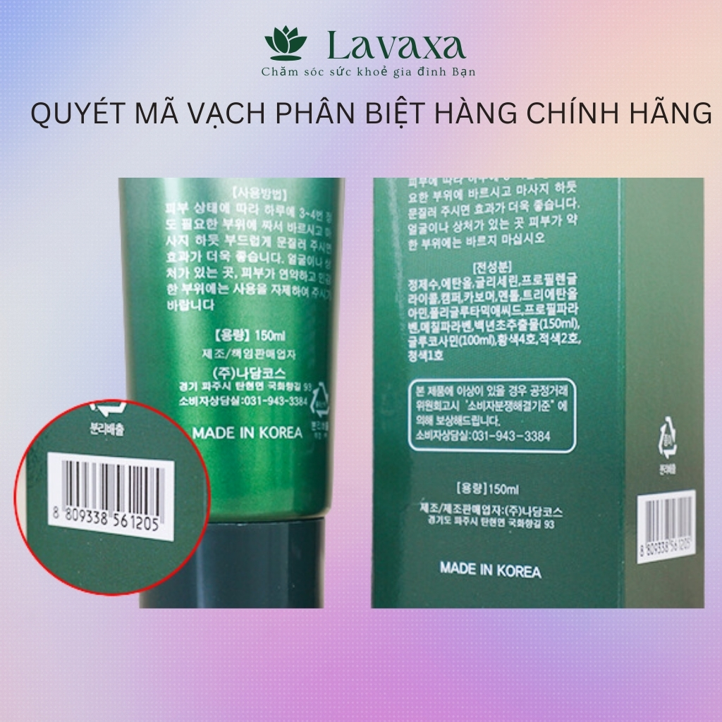 Dầu lạnh xoa bóp Hàn Quốc Glucosamine 150ml shop LAVAXA Massage Body Cream