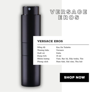 Nước Hoa Versace Eros Nam Tính Thu Hút Gợi Cảm