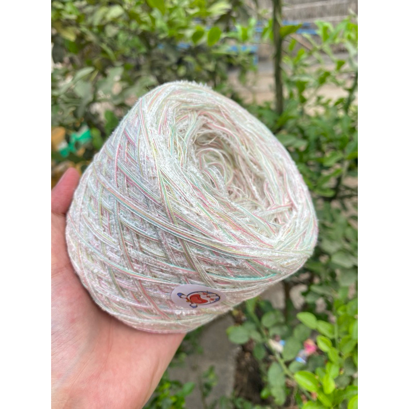 Sợi Thiết Kế mềm mịn đan móc áo váy loang Pastel 🌸🧶