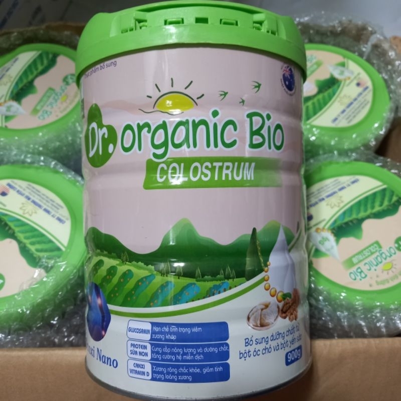 Sữa canxi Dr.Organic Bio 900g, date 09/2024. Hỗ trợ tốt xương khớp