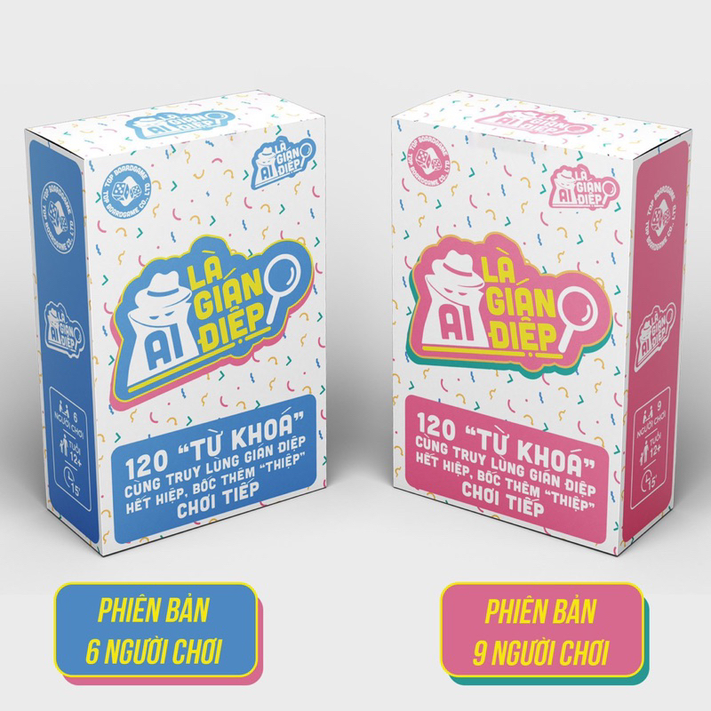 Ai Là Gián Điệp Vui Nhộn (Sưu Tầm Boardgame)