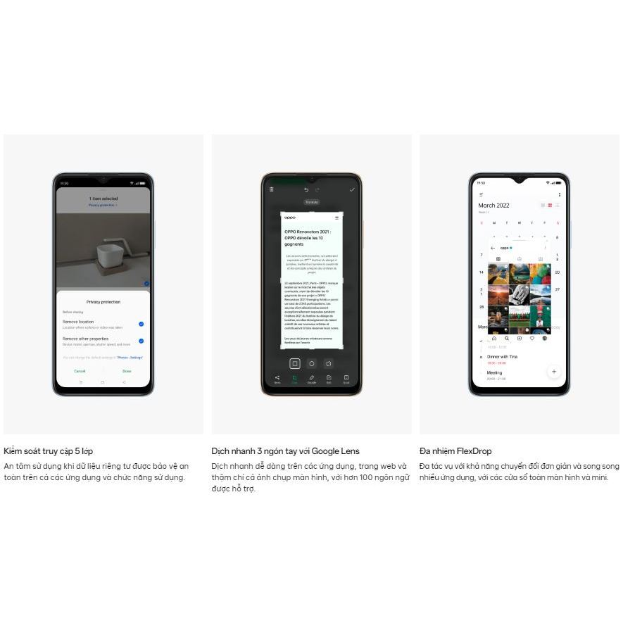 OPPO A17 Thiết kế tựa da thời thượng Camera AI 50MP Pin khủng 5000mAh Bộ nhớ 64GB + RAM mở rộng đến 4GB | BigBuy360 - bigbuy360.vn