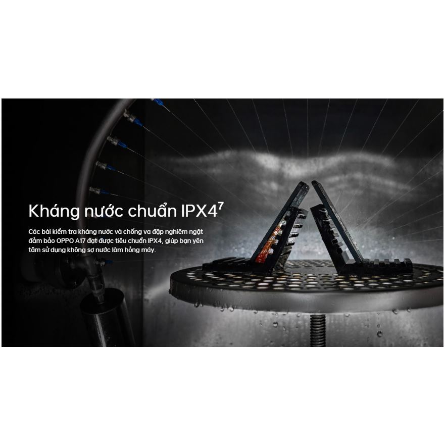 OPPO A17 Thiết kế tựa da thời thượng Camera AI 50MP Pin khủng 5000mAh Bộ nhớ 64GB + RAM mở rộng đến 4GB | BigBuy360 - bigbuy360.vn