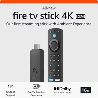 FIRE STICK 4K/4K MAX WITH 12-MONTH WARRANTY [BẢO HÀNH 12 THÁNG]