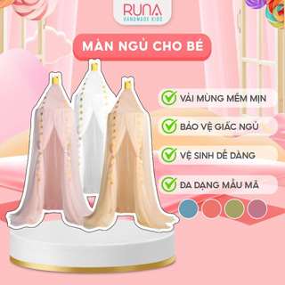 Màn ngủ cho trẻ sơ sinh RUNA KIDS Vương miện mền ngủ bảo vệ an toàn giấc ngủ cho bé