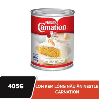 Sữa Béo Carnation Nestle 405g (Kem lỏng nấu ăn ba bông)
