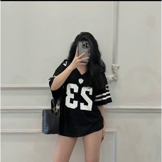 Áo thun giấy đũi thụng cá tính, năng động — Áo số 23