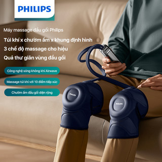 Máy massage đầu gối philips 5201, máy mát xa gối philips, giúp giảm đau khớp, bh 24 tháng, bepduc_99