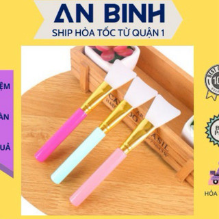 (Q1-HCM) Cọ-Chổi Sillicon Quét Mặt Nạ Cao Cấp - Cọ Quét Mặt Nạ Chất Liệu Silicon Cao Cấp