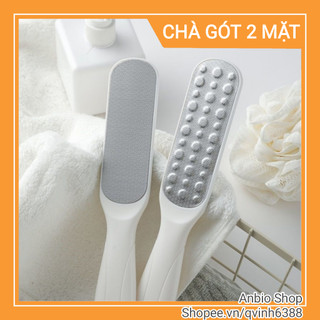Cây chà gót chân 2 mặt, chăm sóc gót chân mịn màng