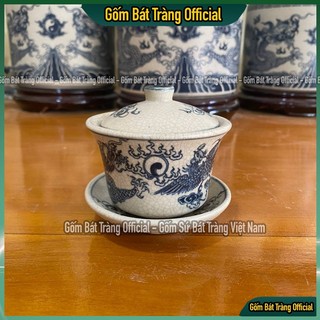 Bát Sâm thờ Bát Tràng, Bát Trà Sâm men rạn phỏng cổ