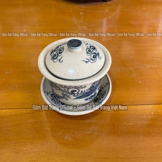 Bát Sâm (chén Sâm, chén Khải) thờ Bát Tràng, Bát Trà Sâm men rạn phỏng cổ