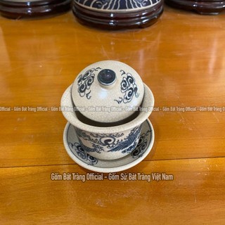 Bát Sâm (chén Sâm, chén Khải) thờ Bát Tràng, Bát Trà Sâm men rạn phỏng cổ