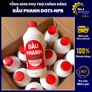 Dầu phanh ô tô xe máy, dầu thắng chuyên dụng dot 3-npr japan chính hãng