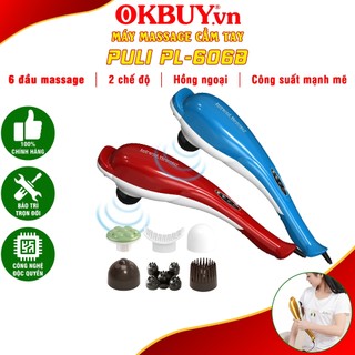 Máy massage cá heo cầm tay 6 đầu puli pl-606b new | okbuy