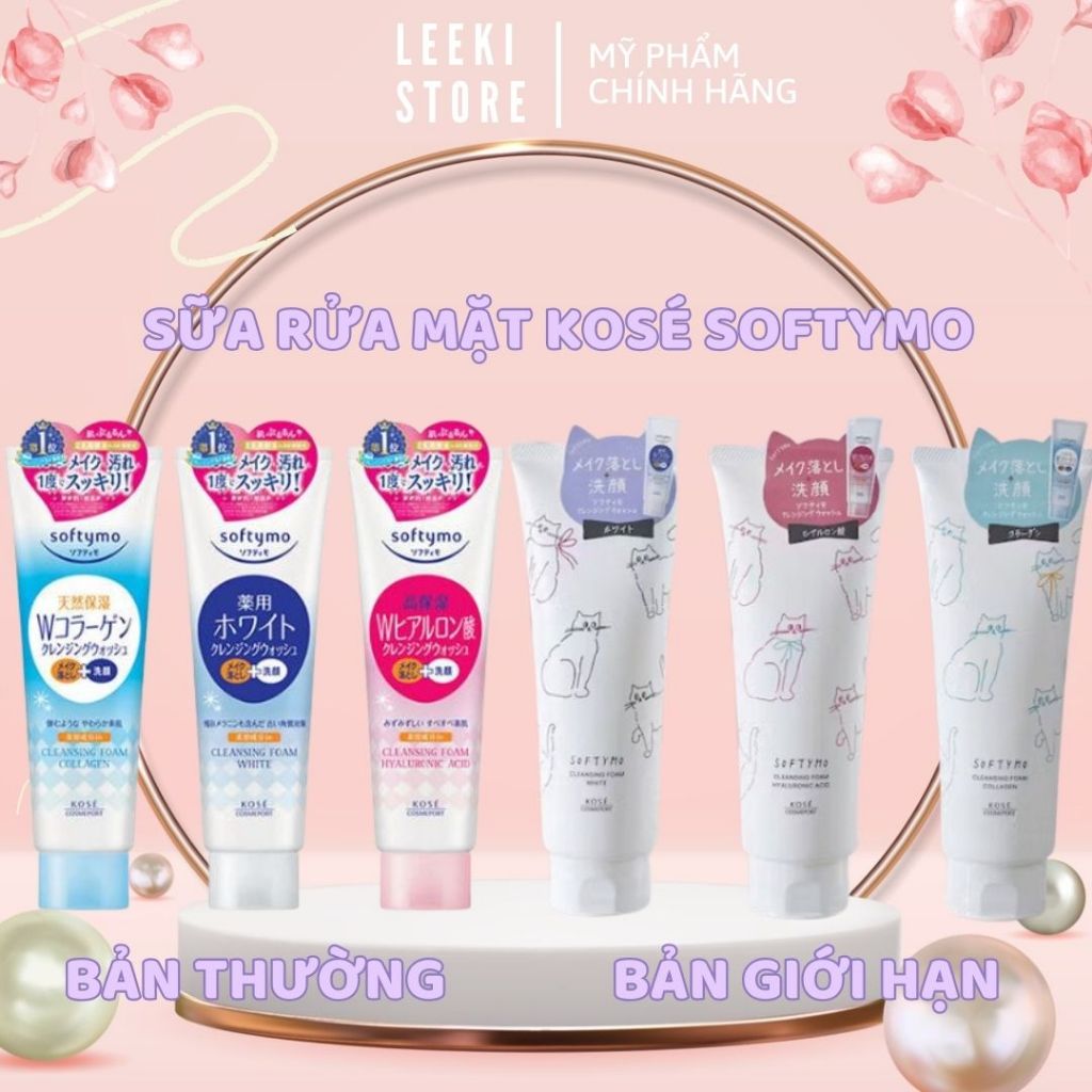 Sữa Rửa Mặt Kose Softymo