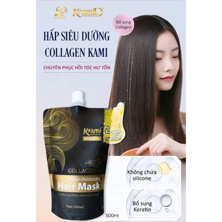 Hấp Siêu Dưỡng Collagen Kami 500ml