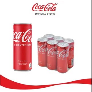 Lốc 6 lon Coca-cola, Sting dâu, ô long, Fanta, Soda Kem, Active chanh muối, nước khoáng CoLa, Nước suối