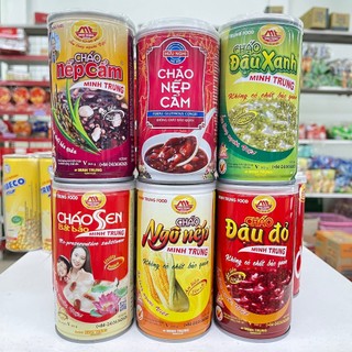 Cháo Sen Bát Bảo Minh Trung-Cháo Ăn Liền: Nếp Cẩm, Đậu Đỏ, Yến Mạch...Đầy Đủ Các Loại. Không Chất Bảo Quản - 365g