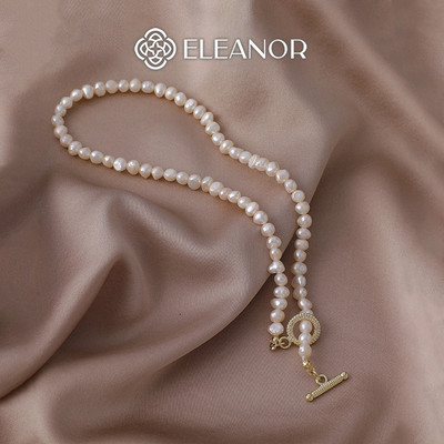 Dây chuyền ngọc trai nhân tạo Eleanor Accessories choker hạt phụ kiện trang sức vòng cổ nữ 0777