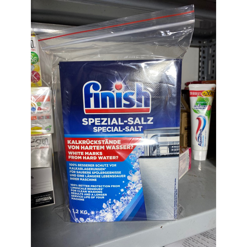 Muối rửa chén bát Finish cho máy rửa bát