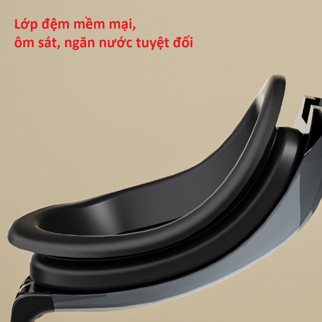 Kính bơi nam nữ kèm mũ bơi, chống tia UV chống sương mù | BigBuy360 - bigbuy360.vn