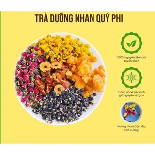 Trà dưỡng nhan quý phi gói 10g - trà thảo dược sơn minh