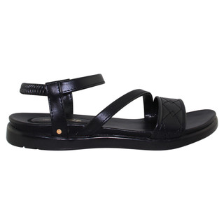 Sandal đế bằng nữ Bita's SYN.286 (Trắng + Đen + Kem)