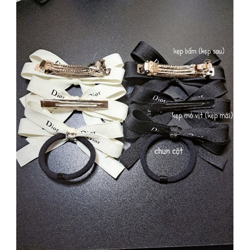 Kẹp tóc mái  nơ thương hiệu